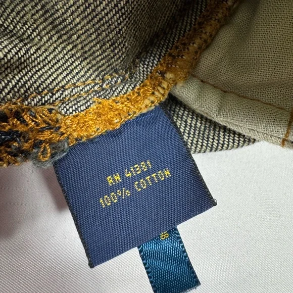 Polo Ralph Lauren Authentic Dungarees Shift Dress size small 💯%cotton w/pockets! - Picture 7 of 7